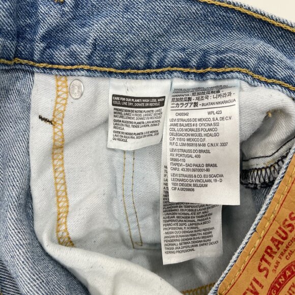 Vintage Levi's Jeans Blue Denim Pants 505 Faded Washed Out  Men's W 36 x L 29 - Picture 14 of 16